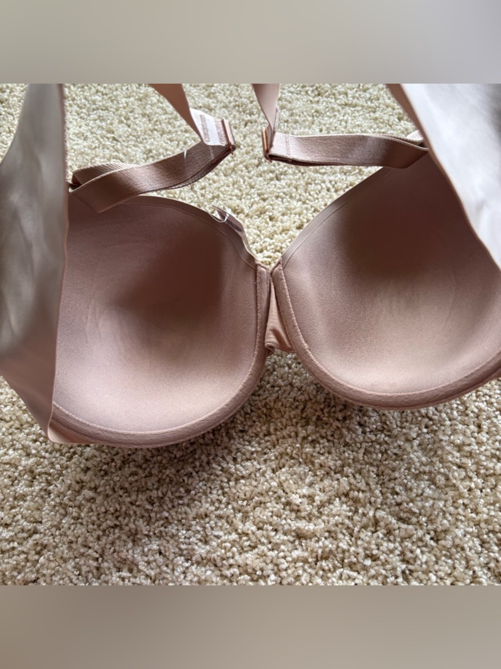 Vanishing 360 Perfect Coverage Bra 42D Nude Soft Tan Full Coverage NWT - Picture 4 of 5